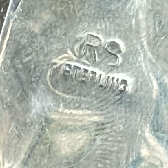 Russell Sam Navajo 925 silver green turquoise pendant necklace 4 stone western - Picture 13 of 13